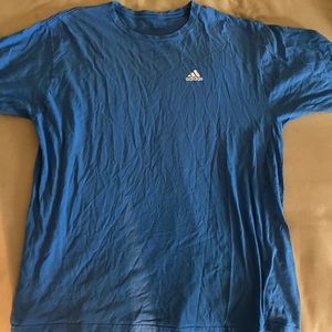 Adidas blue short sleeve tee